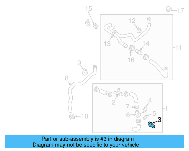 Temp Sensor 06A-919-501-A - View 11
