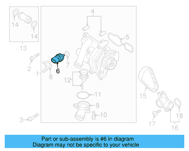 Temp Sensor 06A-919-501-A - View 94