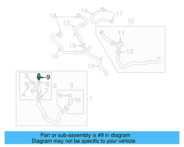 Temp Sensor 06A-919-501-A - View 166