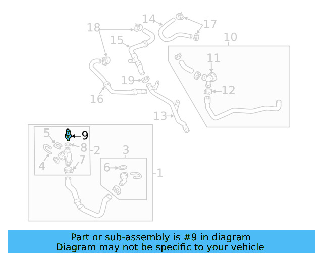 Temp Sensor 06A-919-501-A - View 155