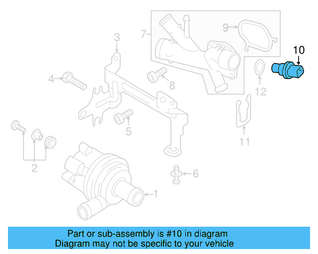 Temp Sensor 06A-919-501-A - View 33