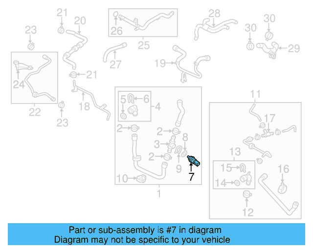 Temp Sensor 06A-919-501-A - View 22