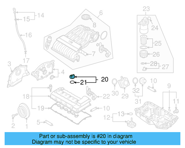 Cap 06B-103-485-C - View 40