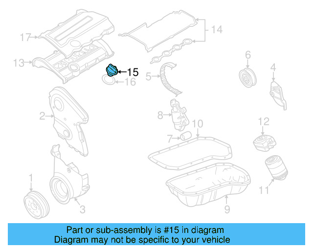 Cap 06B-103-485-C - View 43