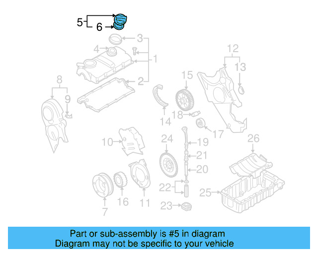 Cap 06B-103-485-C - View 52