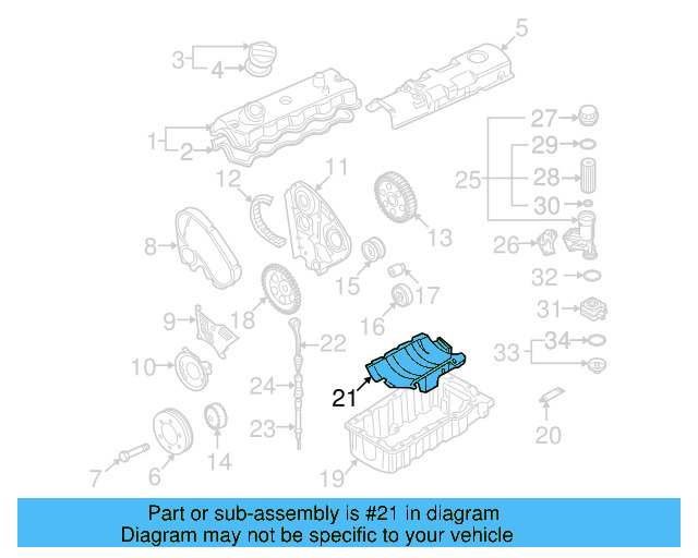 Baffle Plate 06B-103-623-P - View 17
