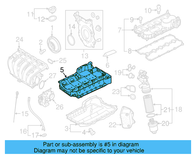 Valve Cover Bolt 06B-103-831-J - View 7