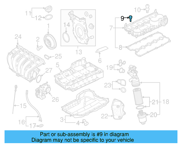 Filler Cap Gasket 036-115-111-B - View 60