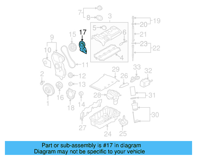 Inner Timing Cover 06D-109-145-C - View 6
