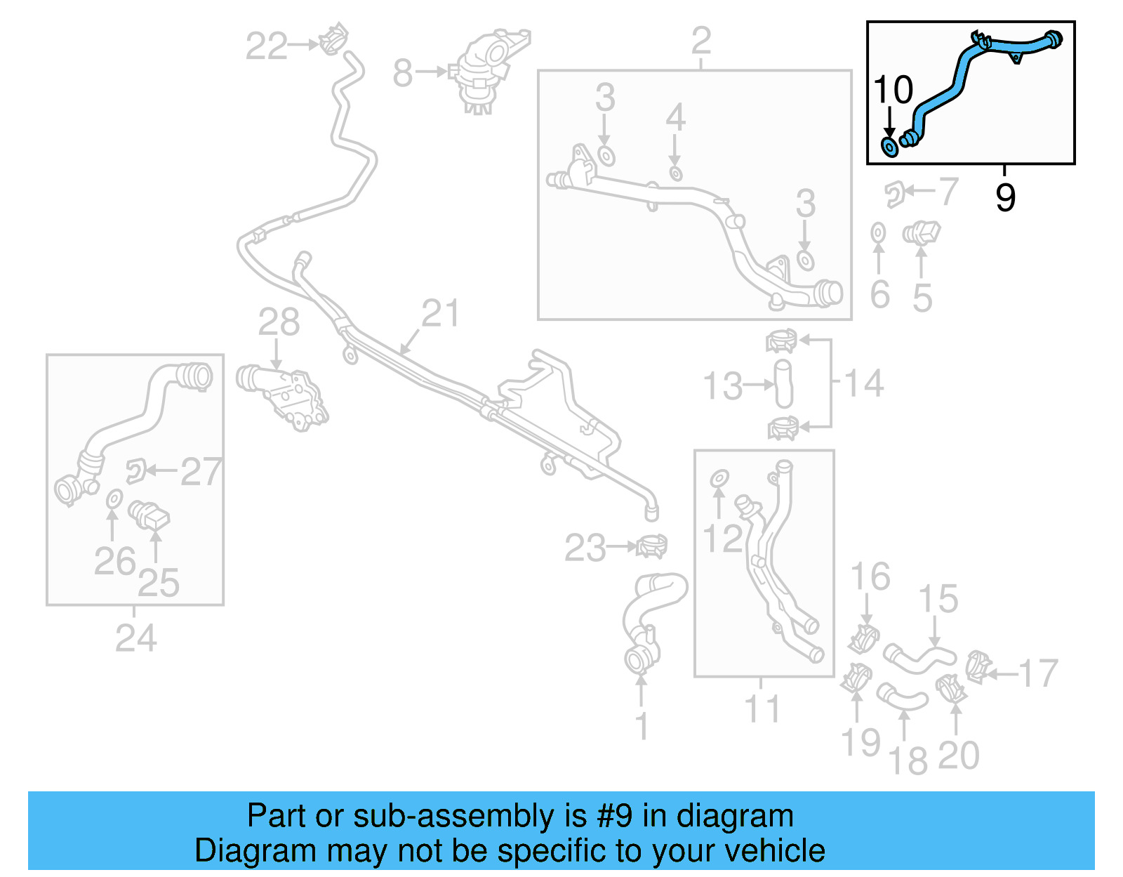 Connector Tube 06E-121-065-N - View 8