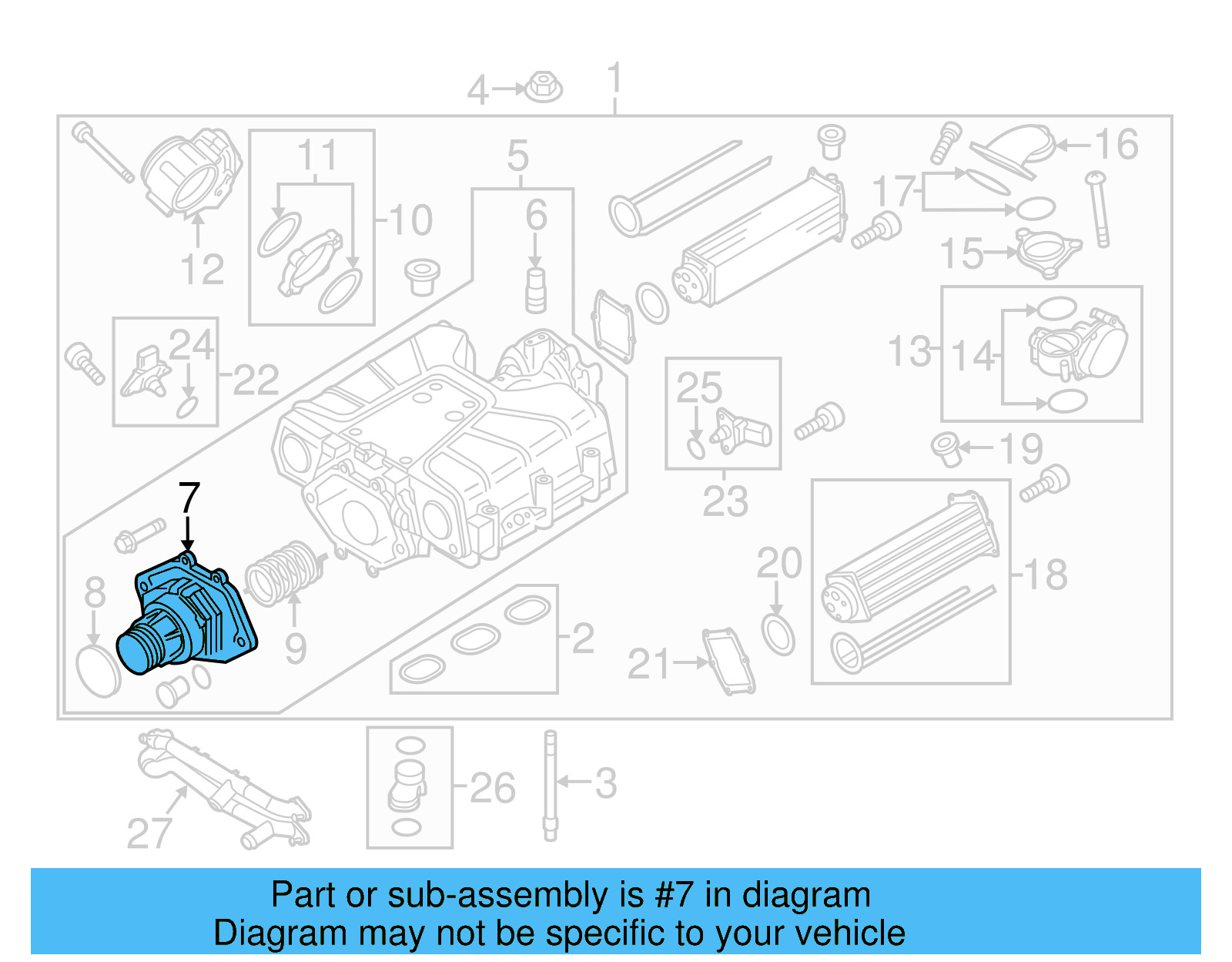 Supercharger Clutch 06E-145-607-A - View 4