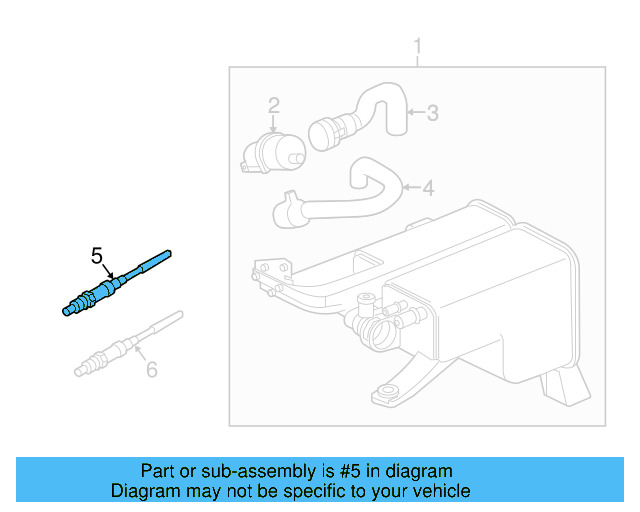 Oxygen Sensor 06E-906-262-L - View 3
