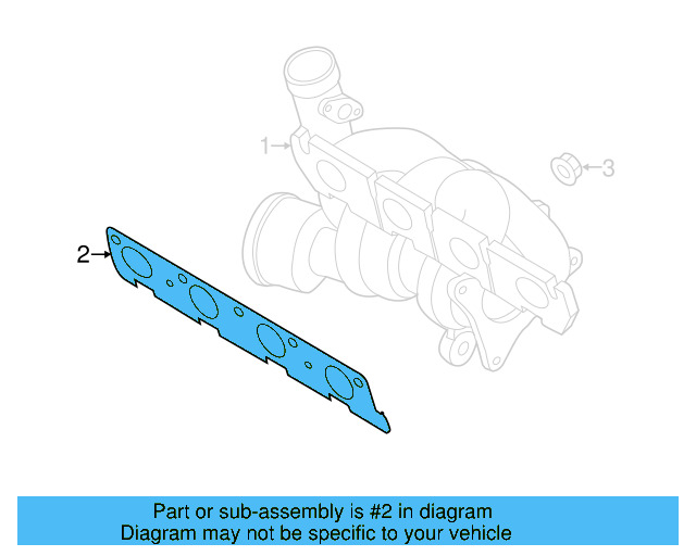 Exhaust Manifold Gasket 06F-253-039-F - View 46