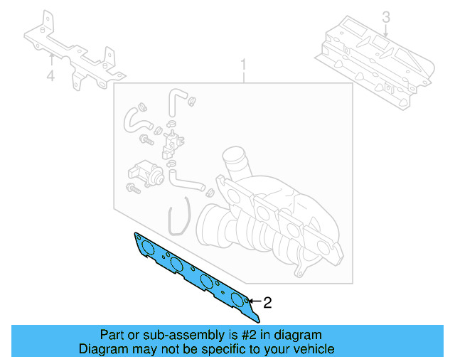 Exhaust Manifold Gasket 06F-253-039-F - View 42