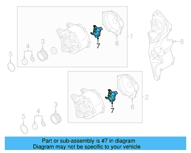 Voltage Regulator 06F-903-803-B - View 22