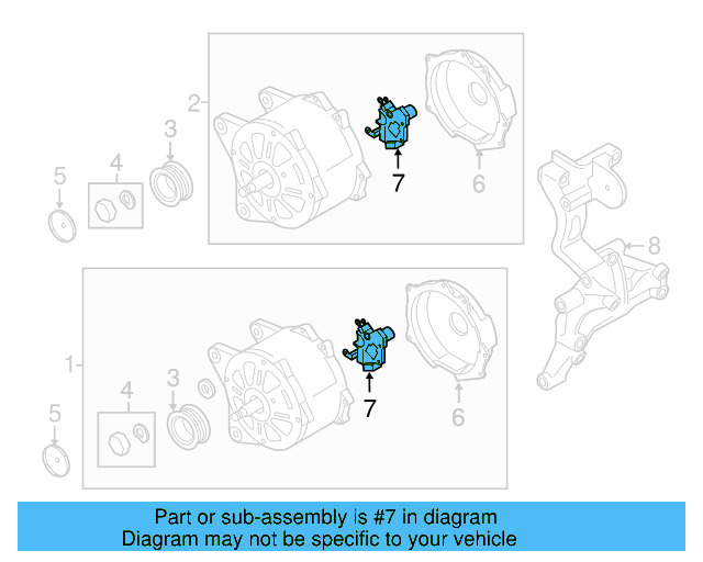Voltage Regulator 06F-903-803-B - View 47