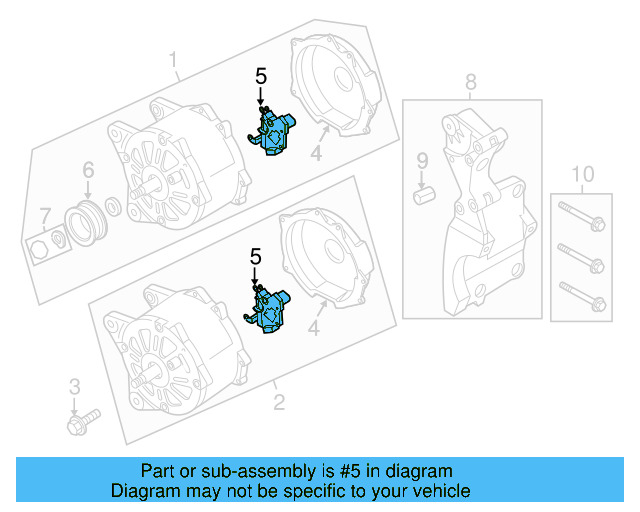 Voltage Regulator 06F-903-803-B - View 49