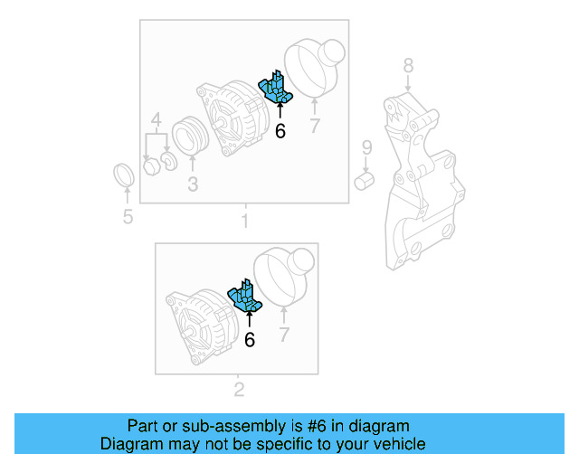 Voltage Regulator 06F-903-803-B - View 24