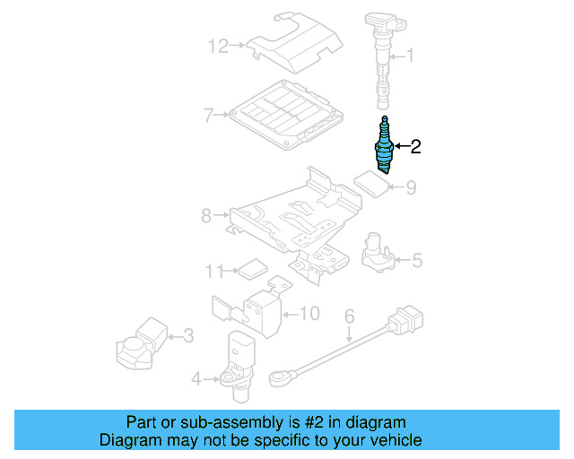 Spark Plug 06H-905-601-A - View 21
