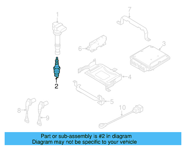 Spark Plug 06H-905-601-A - View 17