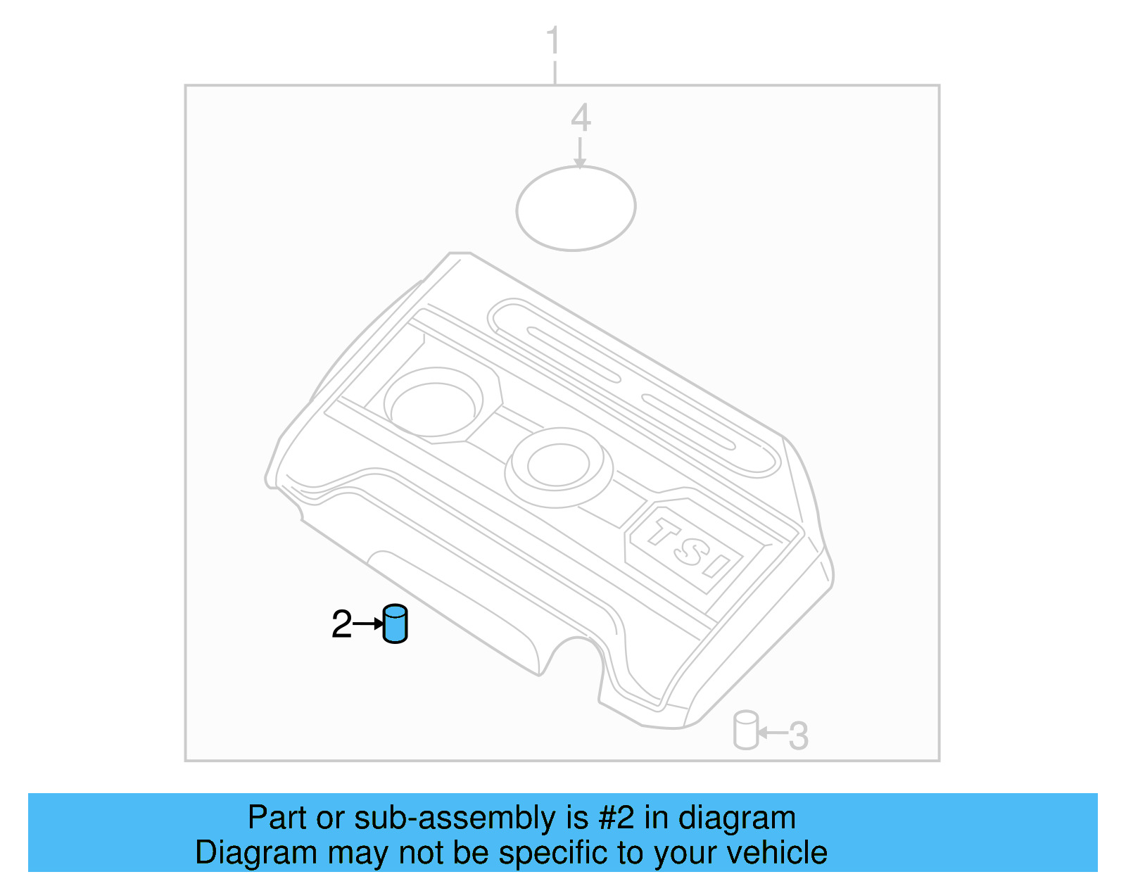 Engine Cover Connector 06J-103-226-A - View 13