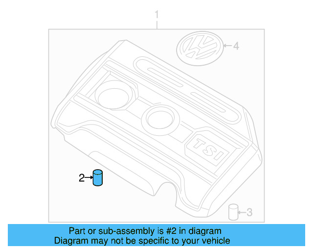 Engine Cover Connector 06J-103-226-A - View 14