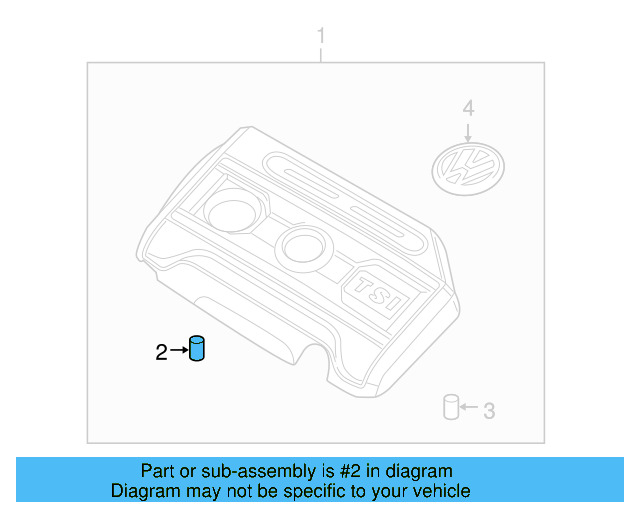 Engine Cover Connector 06J-103-226-A - View 63