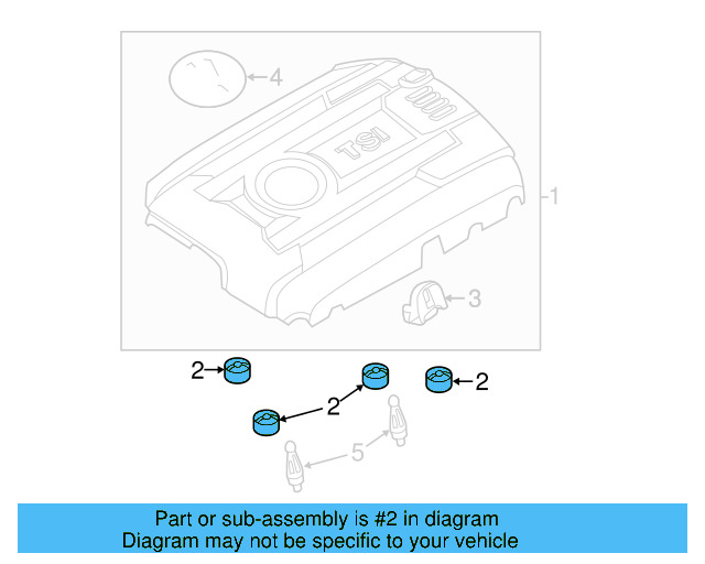 Engine Cover Connector 06J-103-226-A - View 18