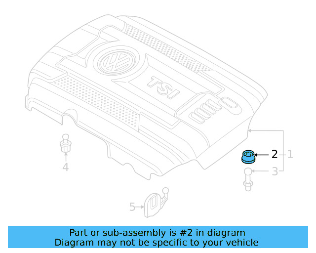 Engine Cover Connector 06J-103-226-A - View 19