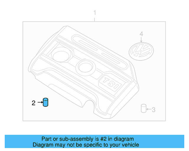 Engine Cover Connector 06J-103-226-A - View 71