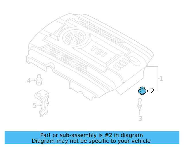 Engine Cover Connector 06J-103-226-A - View 22