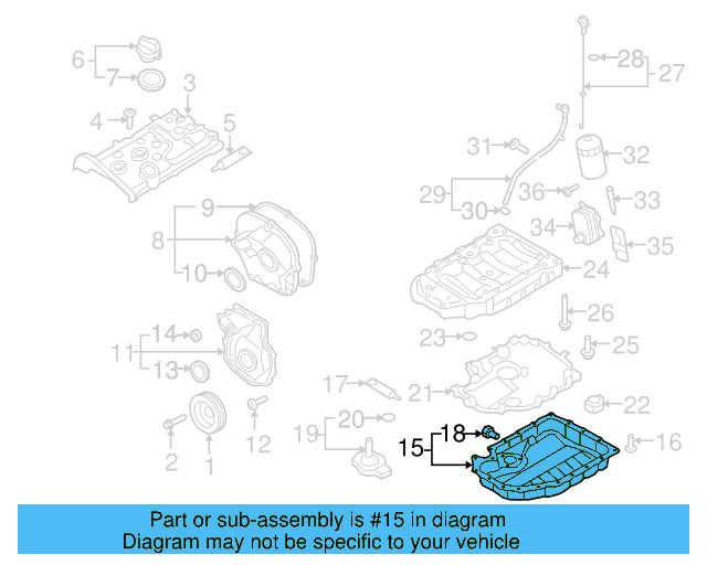 Engine Oil Pan 06J-103-600-AF