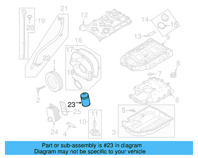 Oil Filter 06J-115-403-Q - View 29