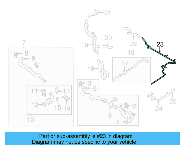 Water Pipe 06J-121-075-D - View 54
