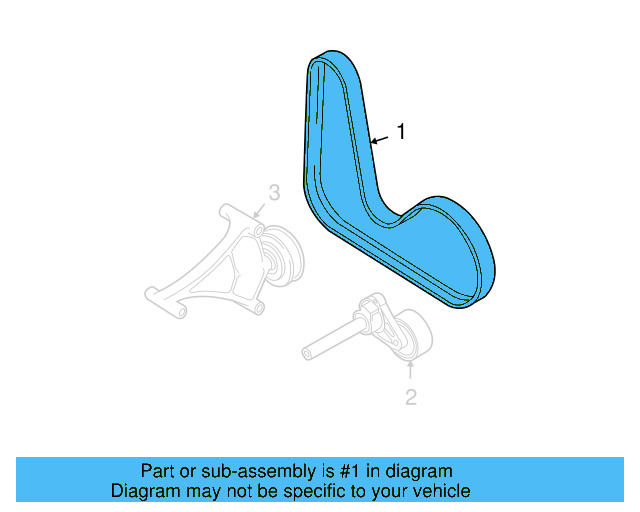 Serpentine Belt 06J-260-849-D - View 43