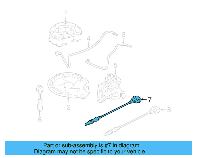 Oxygen Sensor 06J-906-262-AA - View 5