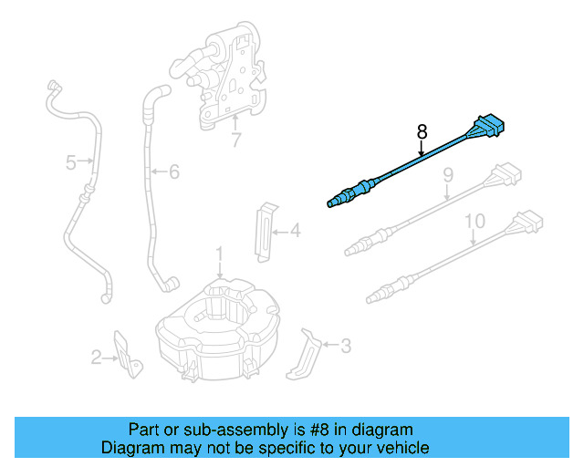 Oxygen Sensor 06J-906-262-AC - View 5