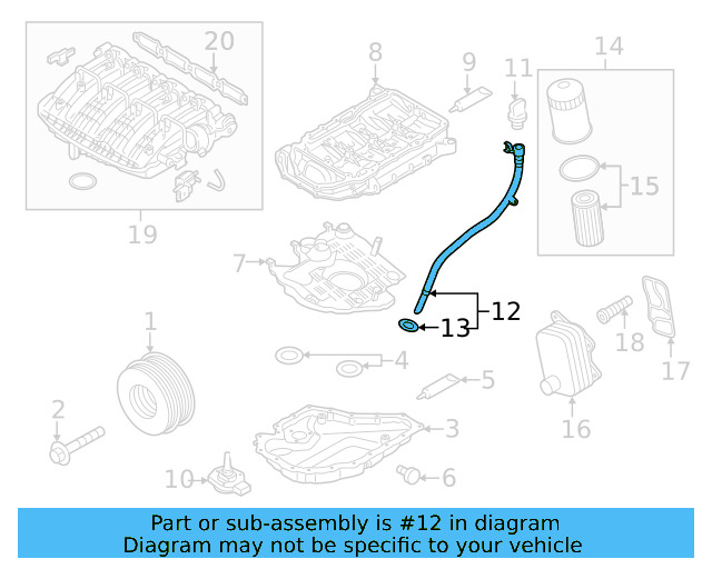 Tube 06K-115-610-M - View 51