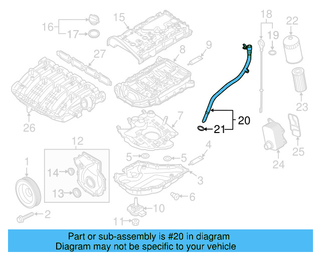 Tube 06K-115-610-M - View 33