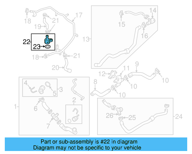 Vent Valve 06K-121-143 - View 22