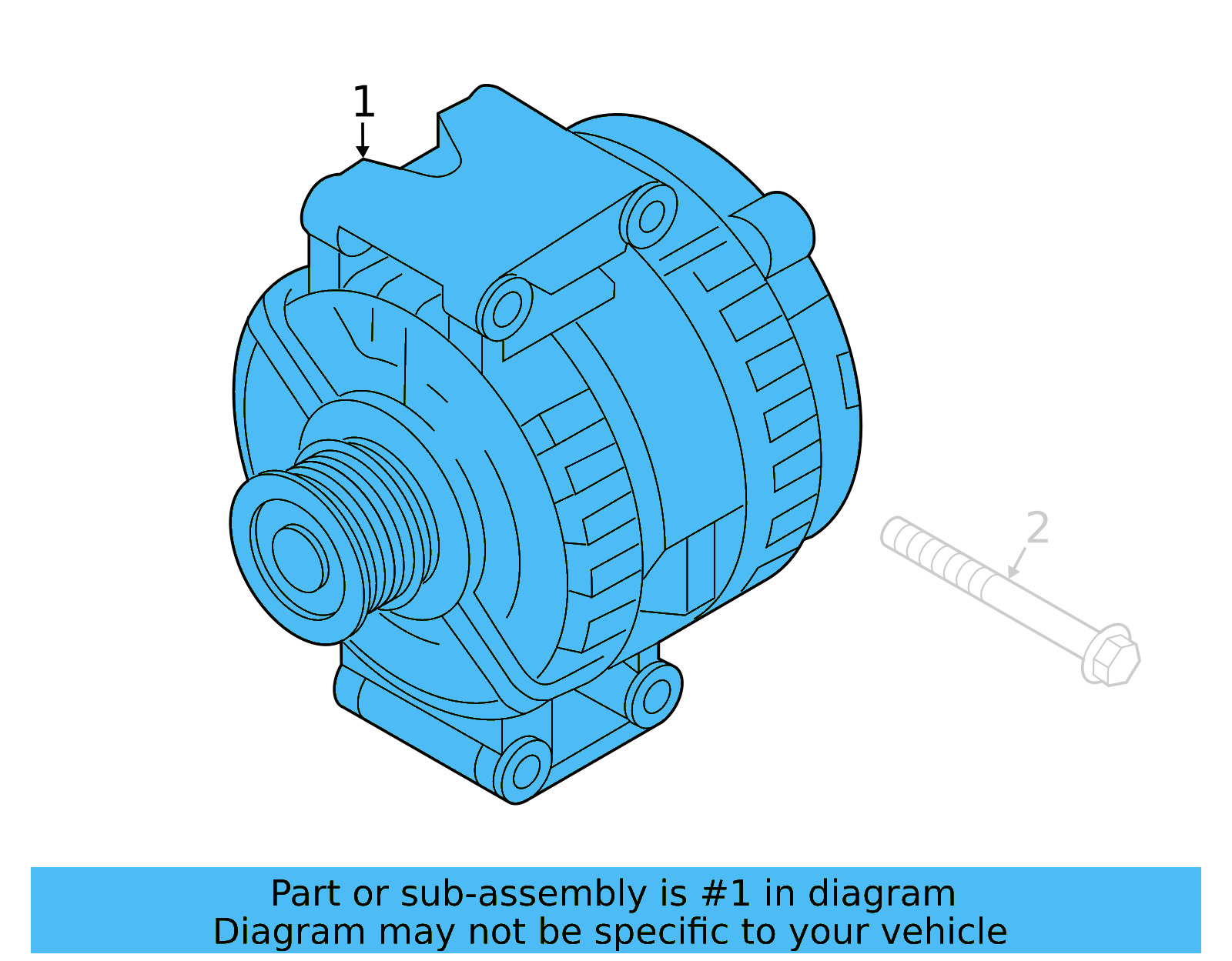 Alternator 06K-903-015-DX