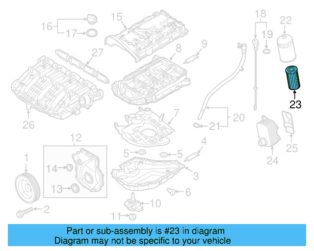 Oil Filter 06L-115-562-B - View 37
