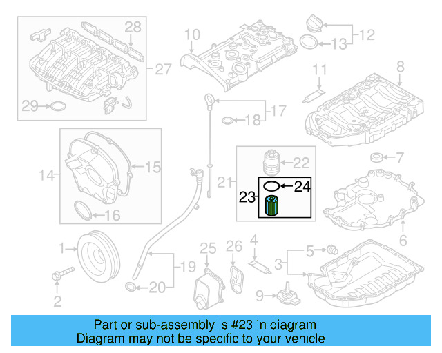 Oil Filter 06L-115-562-B - View 41