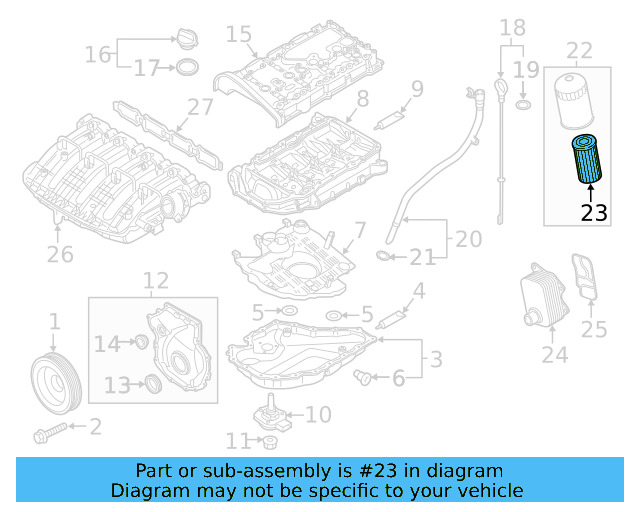 Oil Filter 06L-115-562-B - View 39