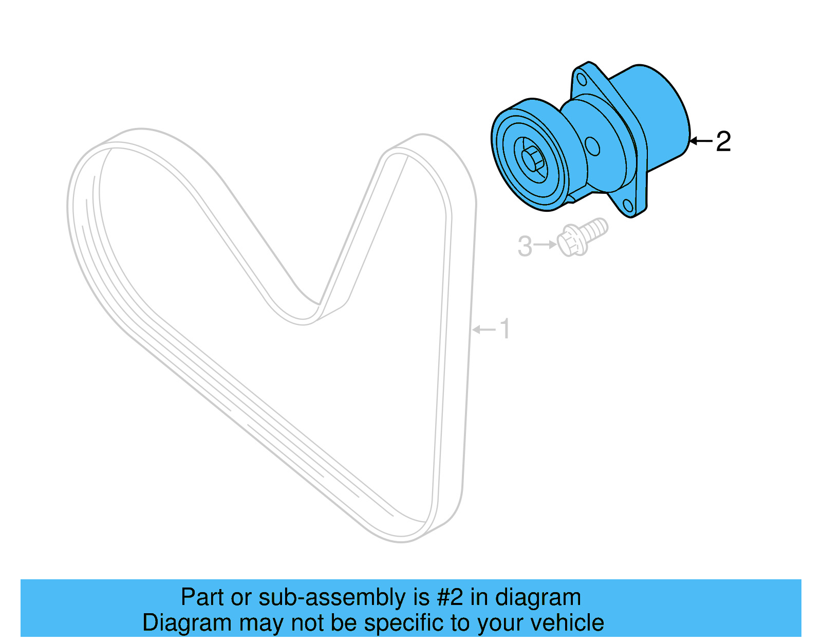 Accessory Drive Belt Tensioner Assembly 06L-903-133-F - View 30