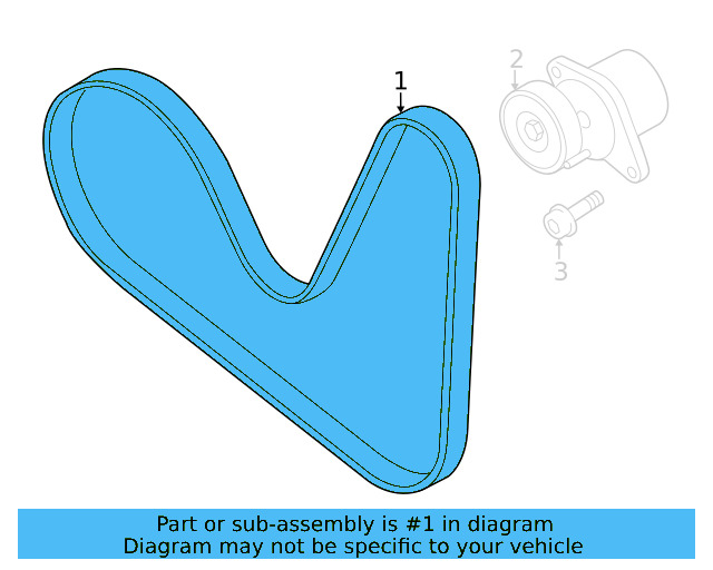 Serpentine Belt 06L-903-137-A - View 8