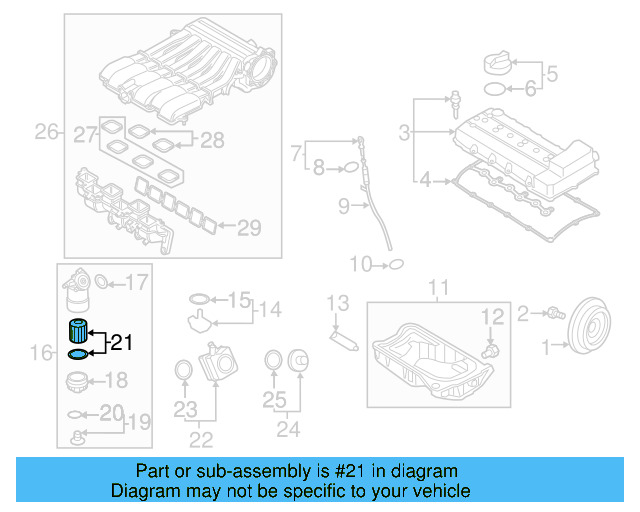 Oil Filter 070-115-562