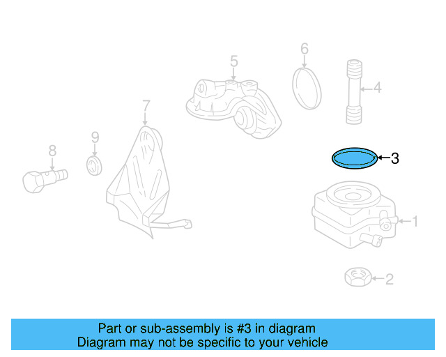 Engine Oil Cooler O 038-117-070-A - View 84