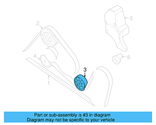 Idler Pulley 077-109-244-F