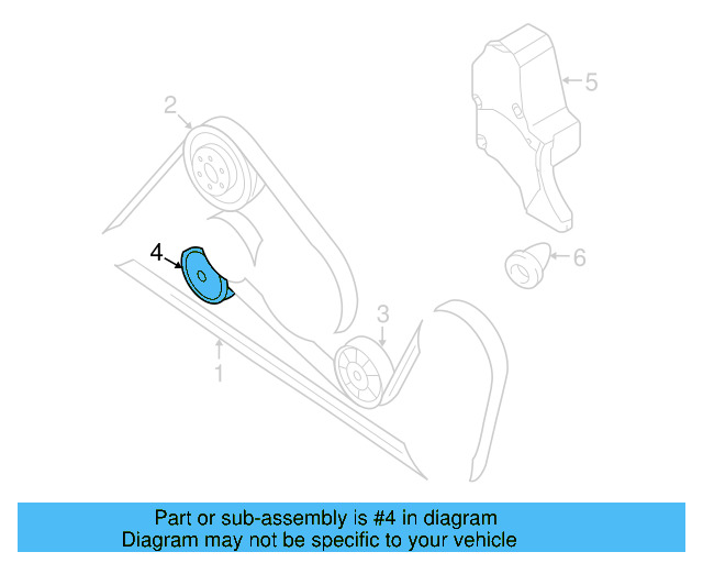 Tensioner 077-903-133-F - View 7